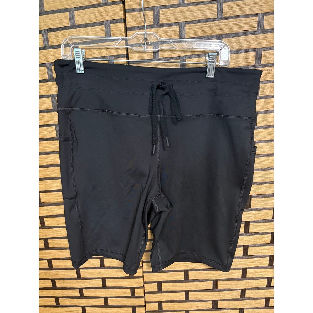 Love & Sports Black Bike Shorts Size XXL